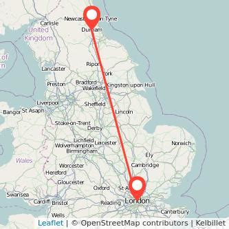 cheapest coach from london to durham